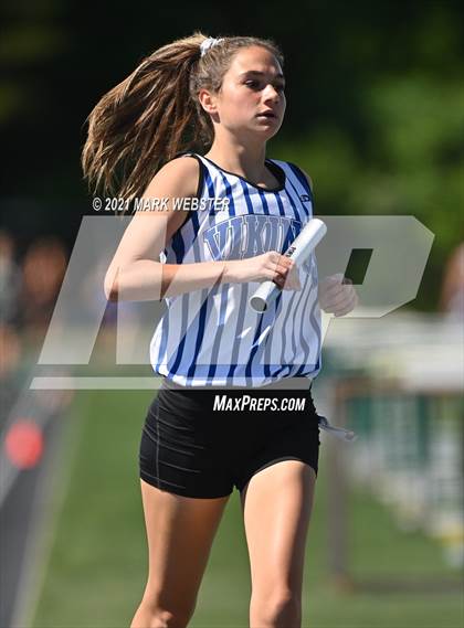 Thumbnail 2 in Section 6 Class A Track and Field Championships (Girls) photogallery.