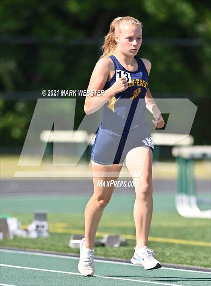 Thumbnail 2 in Section 6 Class A Track and Field Championships (Girls) photogallery.