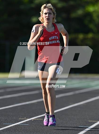 Thumbnail 1 in Section 6 Class A Track and Field Championships (Girls) photogallery.
