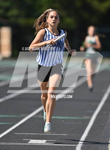 Thumbnail 3 in Section 6 Class A Track and Field Championships (Girls) photogallery.