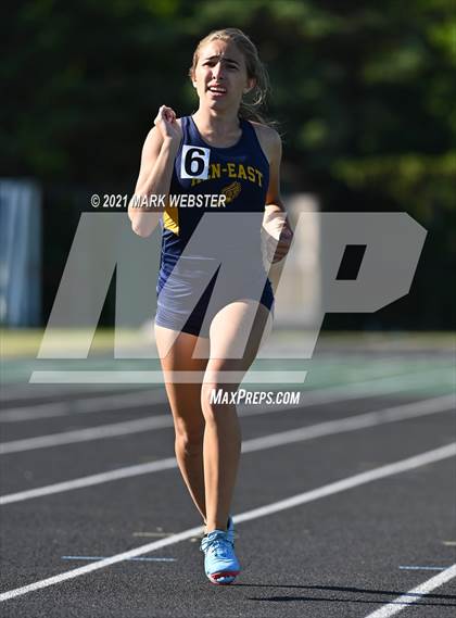 Thumbnail 2 in Section 6 Class A Track and Field Championships (Girls) photogallery.