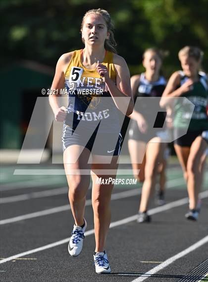 Thumbnail 3 in Section 6 Class A Track and Field Championships (Girls) photogallery.