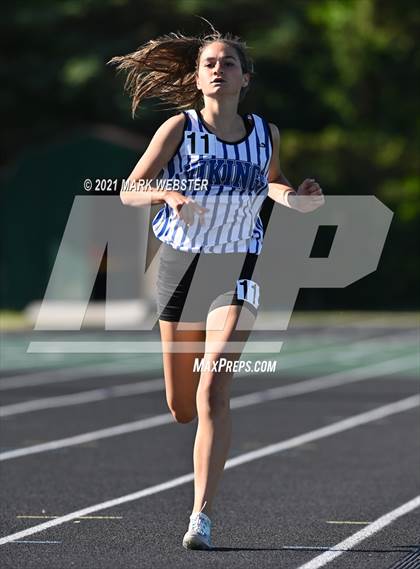 Thumbnail 3 in Section 6 Class A Track and Field Championships (Girls) photogallery.