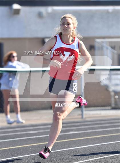 Thumbnail 3 in Section 6 Class A Track and Field Championships (Girls) photogallery.