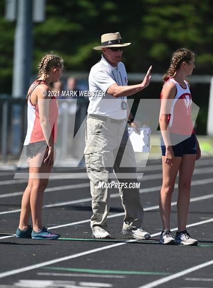 Thumbnail 2 in Section 6 Class A Track and Field Championships (Girls) photogallery.