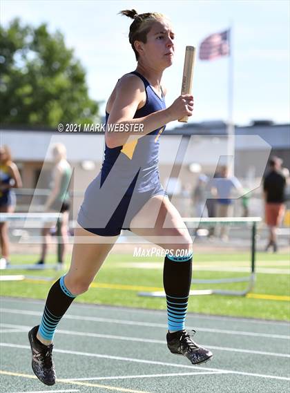 Thumbnail 1 in Section 6 Class A Track and Field Championships (Girls) photogallery.