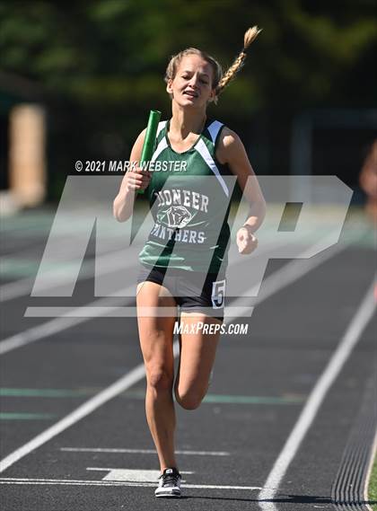 Thumbnail 1 in Section 6 Class A Track and Field Championships (Girls) photogallery.