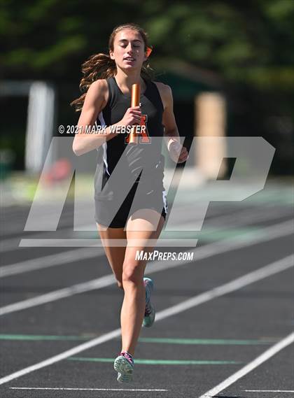 Thumbnail 1 in Section 6 Class A Track and Field Championships (Girls) photogallery.