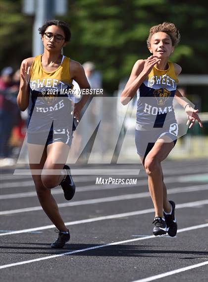 Thumbnail 1 in Section 6 Class A Track and Field Championships (Girls) photogallery.