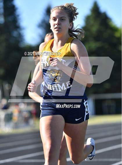 Thumbnail 2 in Section 6 Class A Track and Field Championships (Girls) photogallery.