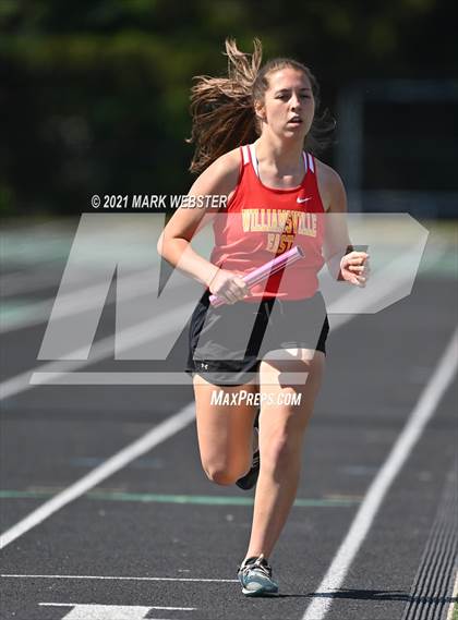 Thumbnail 1 in Section 6 Class A Track and Field Championships (Girls) photogallery.