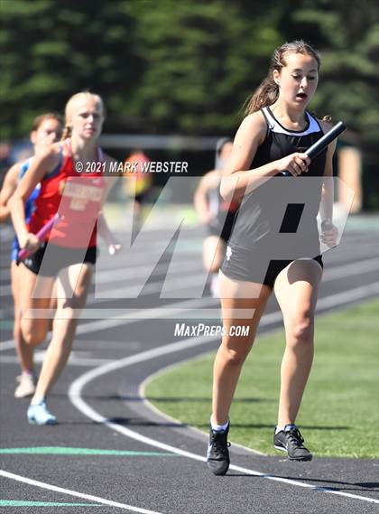 Thumbnail 1 in Section 6 Class A Track and Field Championships (Girls) photogallery.