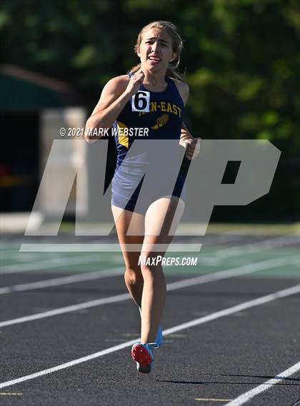 Thumbnail 1 in Section 6 Class A Track and Field Championships (Girls) photogallery.