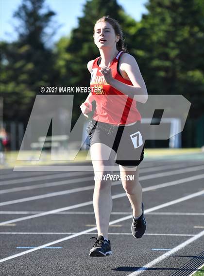 Thumbnail 3 in Section 6 Class A Track and Field Championships (Girls) photogallery.