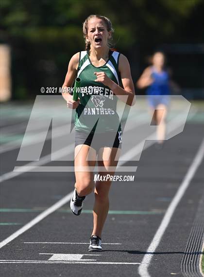 Thumbnail 3 in Section 6 Class A Track and Field Championships (Girls) photogallery.