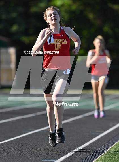 Thumbnail 3 in Section 6 Class A Track and Field Championships (Girls) photogallery.