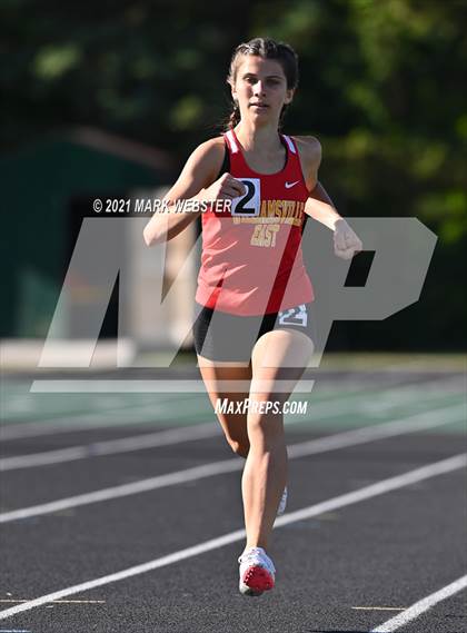 Thumbnail 2 in Section 6 Class A Track and Field Championships (Girls) photogallery.