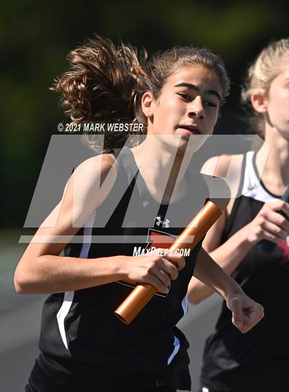 Thumbnail 3 in Section 6 Class A Track and Field Championships (Girls) photogallery.