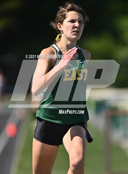 Thumbnail 2 in Section 6 Class A Track and Field Championships (Girls) photogallery.