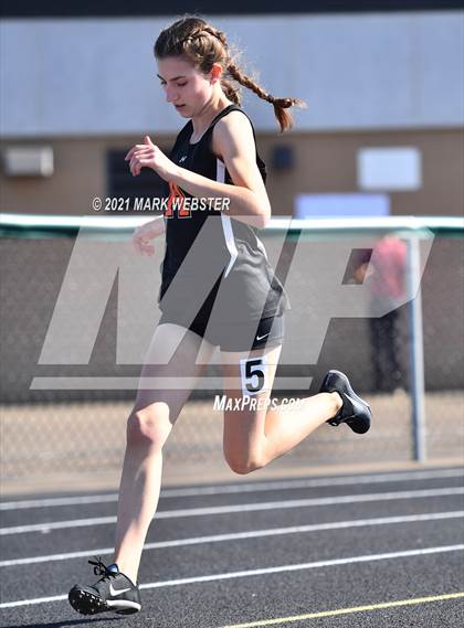 Thumbnail 2 in Section 6 Class A Track and Field Championships (Girls) photogallery.