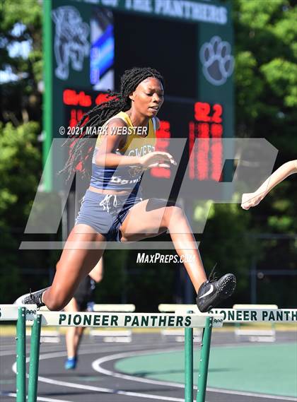 Thumbnail 3 in Section 6 Class A Track and Field Championships (Girls) photogallery.