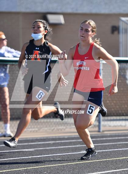 Thumbnail 2 in Section 6 Class A Track and Field Championships (Girls) photogallery.