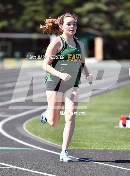 Thumbnail 2 in Section 6 Class A Track and Field Championships (Girls) photogallery.