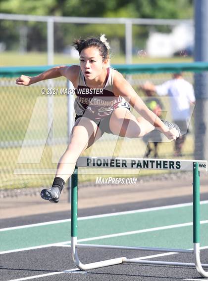 Thumbnail 2 in Section 6 Class A Track and Field Championships (Girls) photogallery.