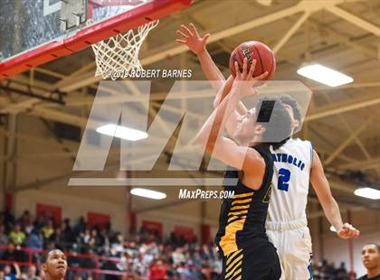 Thumbnail 1 in Archbishop Wood vs. Wildwood Catholic photogallery.