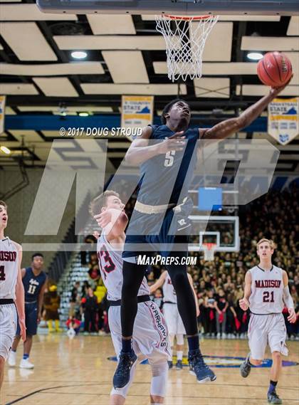 Thumbnail 2 in Madison vs. Hylton (VHSL 6A Quarterfinal Playoff) photogallery.