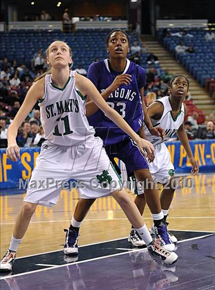 Thumbnail 1 in St. Mary's vs. Sacramento (CIF SJS D3 Finals) photogallery.