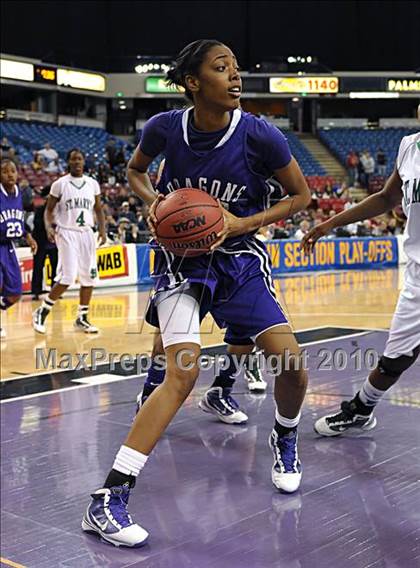 Thumbnail 1 in St. Mary's vs. Sacramento (CIF SJS D3 Finals) photogallery.