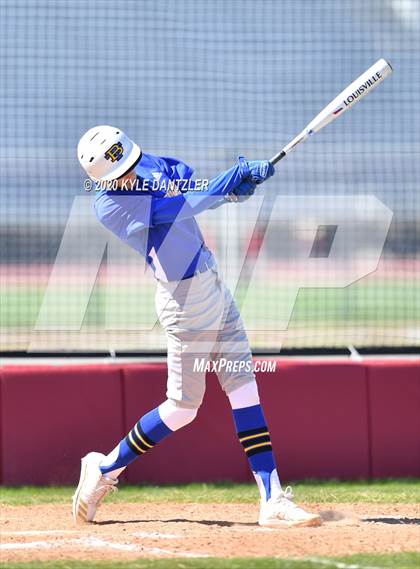 Thumbnail 3 in Bland vs Leonard (Pottsboro Invitational) photogallery.