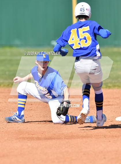 Thumbnail 2 in Bland vs Leonard (Pottsboro Invitational) photogallery.