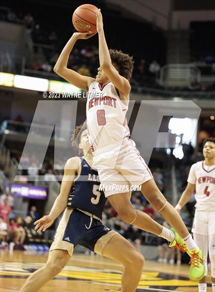 Thumbnail 2 in Lloyd Memorial vs Newport (2023 9th Region Boys Basketball Tournament) photogallery.