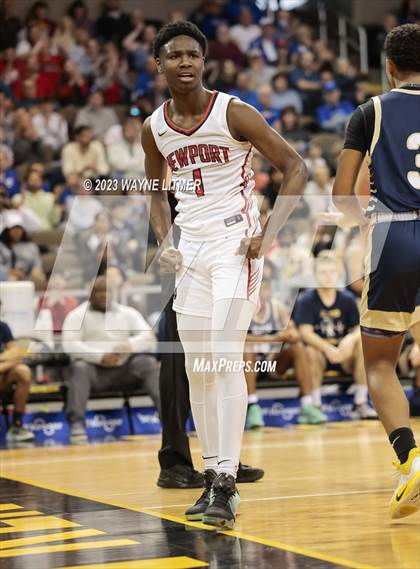 Thumbnail 2 in Lloyd Memorial vs Newport (2023 9th Region Boys Basketball Tournament) photogallery.