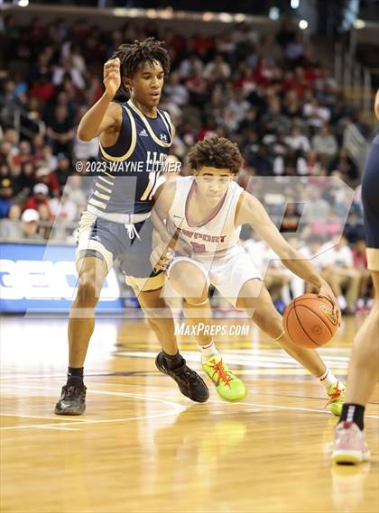 Thumbnail 3 in Lloyd Memorial vs Newport (2023 9th Region Boys Basketball Tournament) photogallery.