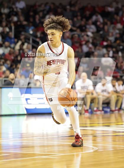 Thumbnail 1 in Lloyd Memorial vs Newport (2023 9th Region Boys Basketball Tournament) photogallery.