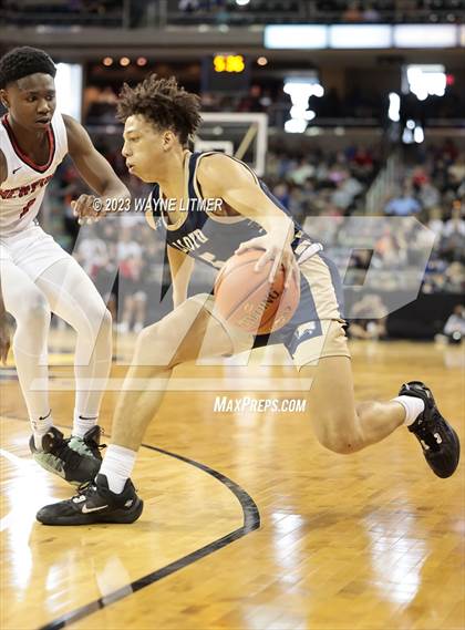 Thumbnail 3 in Lloyd Memorial vs Newport (2023 9th Region Boys Basketball Tournament) photogallery.