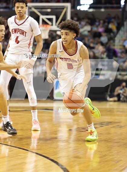 Thumbnail 3 in Lloyd Memorial vs Newport (2023 9th Region Boys Basketball Tournament) photogallery.