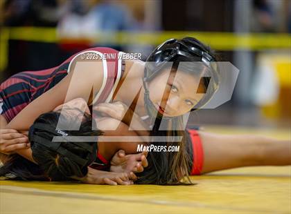 Thumbnail 3 in NIAA All Girls Southern Region Wrestling Qualifier (Prelim Day 2 AM Mat 2) photogallery.