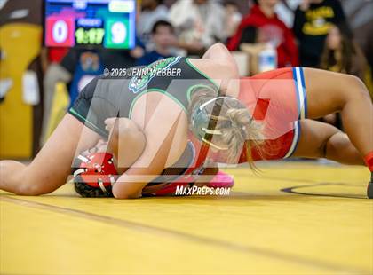 Thumbnail 1 in NIAA All Girls Southern Region Wrestling Qualifier (Prelim Day 2 AM Mat 2) photogallery.