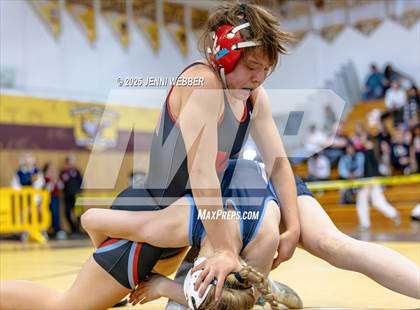 Thumbnail 3 in NIAA All Girls Southern Region Wrestling Qualifier (Prelim Day 2 AM Mat 2) photogallery.