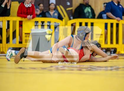 Thumbnail 1 in NIAA All Girls Southern Region Wrestling Qualifier (Prelim Day 2 AM Mat 2) photogallery.