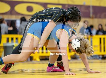 Thumbnail 1 in NIAA All Girls Southern Region Wrestling Qualifier (Prelim Day 2 AM Mat 2) photogallery.