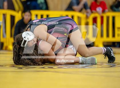Thumbnail 1 in NIAA All Girls Southern Region Wrestling Qualifier (Prelim Day 2 AM Mat 2) photogallery.