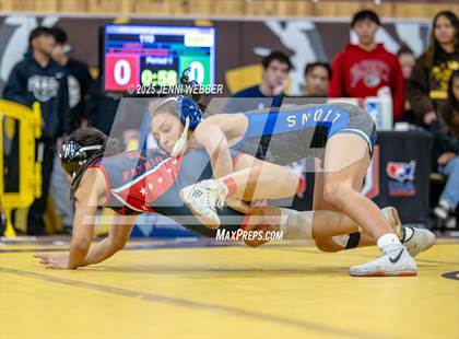 Thumbnail 2 in NIAA All Girls Southern Region Wrestling Qualifier (Prelim Day 2 AM Mat 2) photogallery.