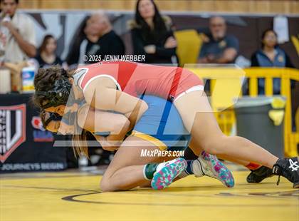 Thumbnail 1 in NIAA All Girls Southern Region Wrestling Qualifier (Prelim Day 2 AM Mat 2) photogallery.