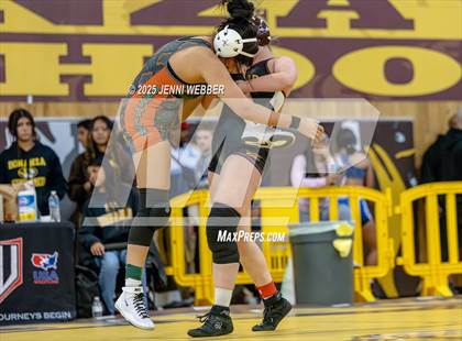 Thumbnail 1 in NIAA All Girls Southern Region Wrestling Qualifier (Prelim Day 2 AM Mat 2) photogallery.