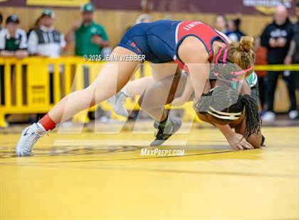 Thumbnail 1 in NIAA All Girls Southern Region Wrestling Qualifier (Prelim Day 2 AM Mat 2) photogallery.